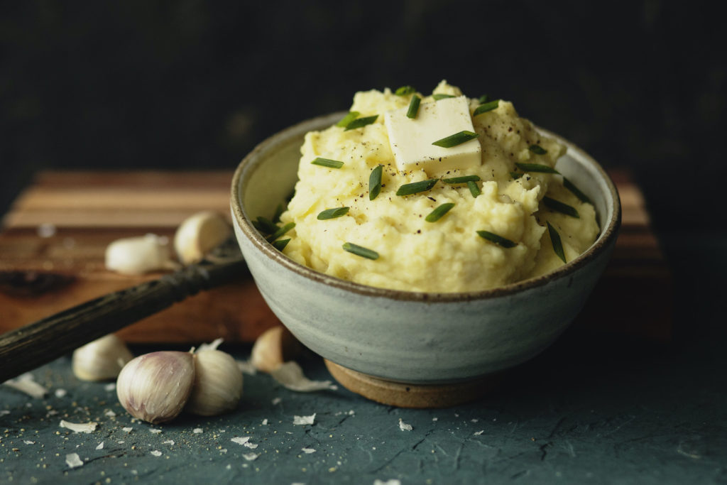 Roasted Garlic Rosemary Mashed Potatoes – Eating Curious