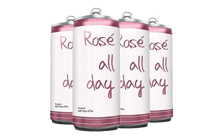 Rose All Day Cans