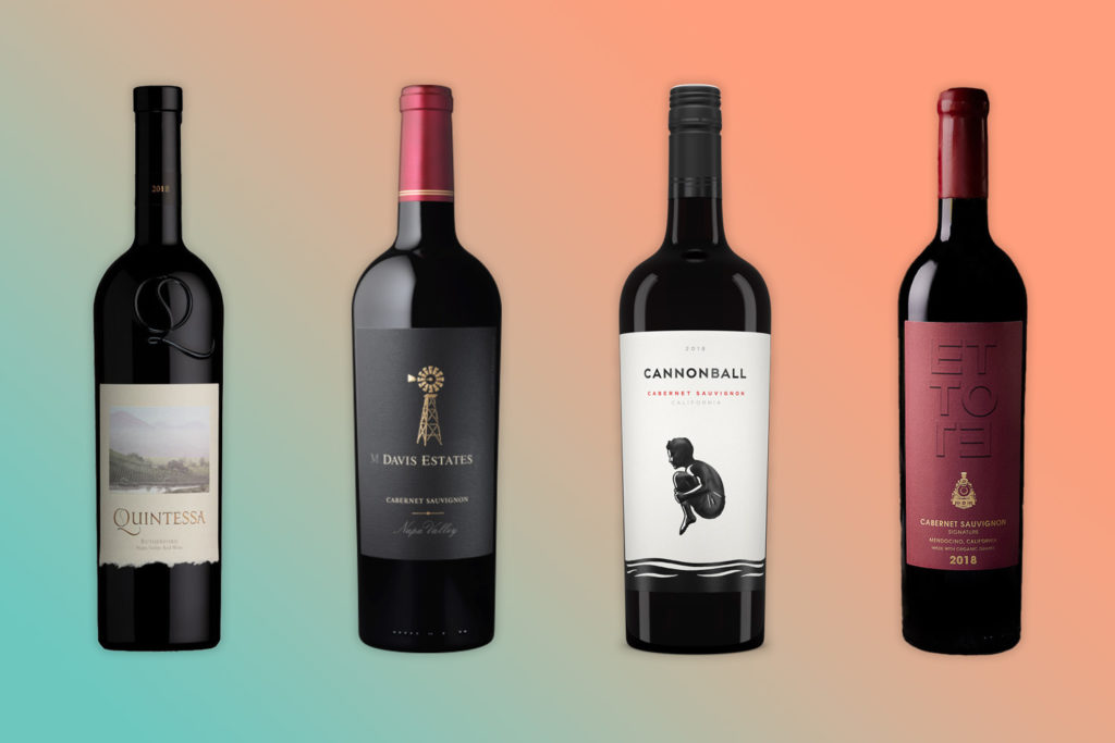 4 bottles of our favorite california cabernets